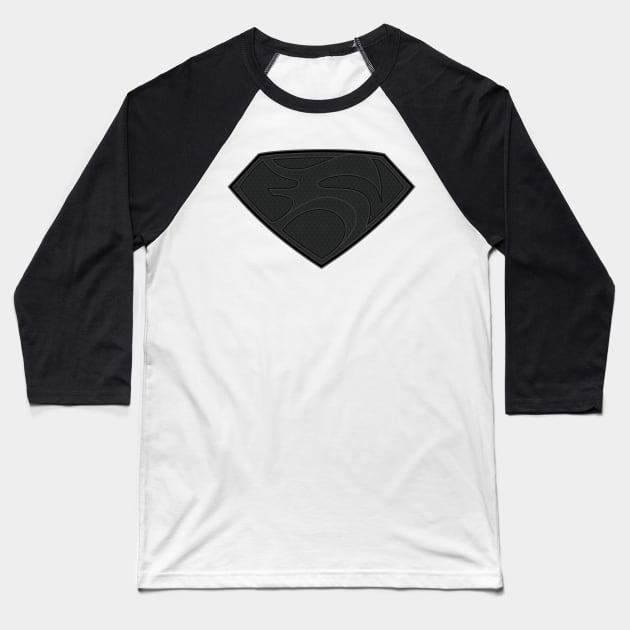 Faora Kryptonian Emblem Baseball T-Shirt by Ryan